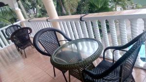Balkón nebo terasa v ubytování Green Garden Self catering 1