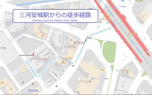 安城町にあるホテルNOA (大人専用)の地図