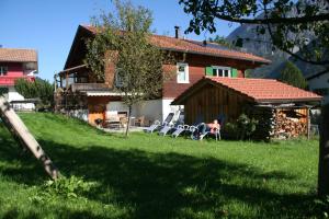 Zahrada ubytování Chalet Montafon