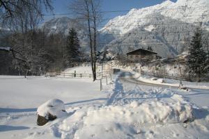 Chalet Montafon v zimě