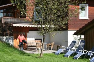 Zahrada ubytování Chalet Montafon
