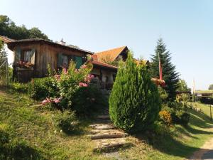 Taman di luar Pension Dreiländerblick