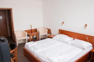 Postel nebo postele na pokoji v ubytování Hotel Druzba + 37 fotografií