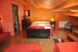 Lova arba lovos apgyvendinimo įstaigoje La Posada del Arba