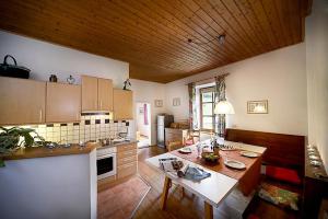 Kuchyňa alebo kuchynka v ubytovaní Gabis Lodge