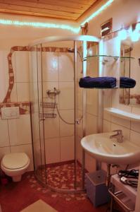Kúpeľňa v ubytovaní Gabis Lodge