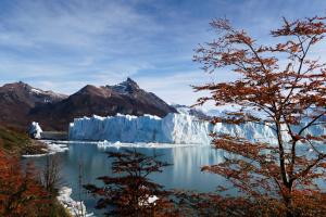 a large iceberg in a body of water at EOLO Patagonia Spirit - Relais & Chateaux in El Calafate