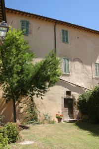 A garden outside Villa del Cardinale