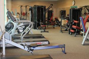 Fitness centrum a/nebo fitness zařízení v ubytování Toila Spa Hotel