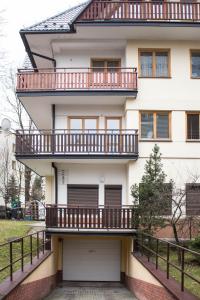 Budynek, w którym mieści się apartament