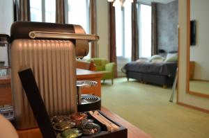 Uma área de estar em Thon Partner Hotel Kungsbron