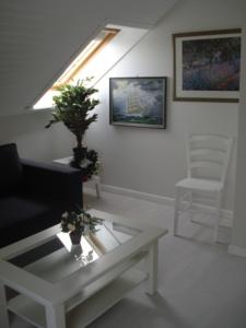 Posezení v ubytování Ferienwohnung Möwennest