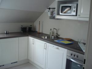 Kuchyň nebo kuchyňský kout v ubytování Ferienwohnung Möwennest + 20 fotografií