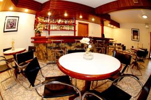 ห้องอาหารหรือที่รับประทานอาหารของ San Bernardo Park Hotel