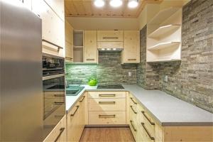 Kuchnia lub aneks kuchenny w obiekcie Apartamenty 58 Czarny Groń