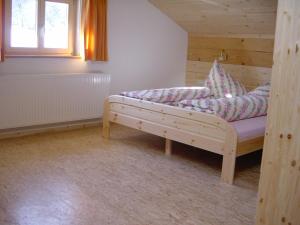 Postel nebo postele na pokoji v ubytování Chalet Montafon