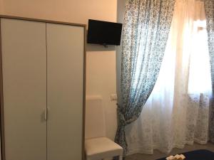 A bathroom at Aquarius Rome