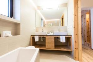 Koupelna v ubytování Hotel Eden