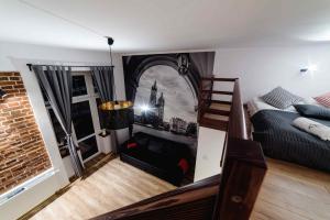 Χώρος καθιστικού στο 2 Nights Apartments - great location, right next to Main Rail and Bus Station, 10 min to Main Square by foot
