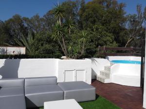 Posezení v ubytování Marbella Golden Beach, Luxury Beach Penthouse