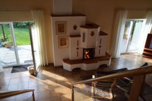 Posezení v ubytování Ferienhaus Eifel