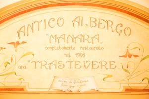 Certifikát, hodnocení, plakát nebo jiný dokument vystavený v ubytování Hotel Trastevere