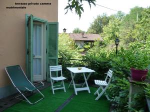 Zahrada ubytování B&B Selisa