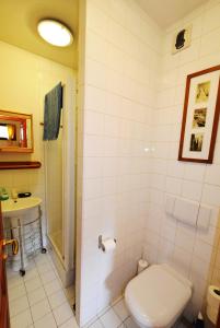 Ванная комната в Chalet Champraz - Free Parking