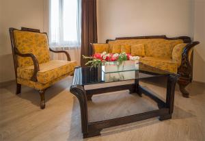 Posezení v ubytování Royal House