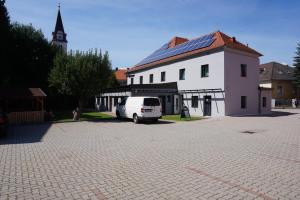 Das Gebäude in dem sich das Bed & Breakfast befindet