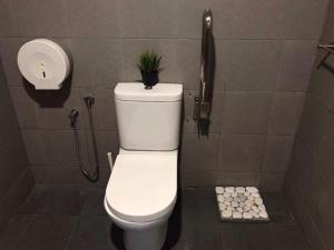 Koupelna v ubytování MAX Hotel Subang Jaya