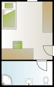 Planimetria di Haus Widdersteinblick