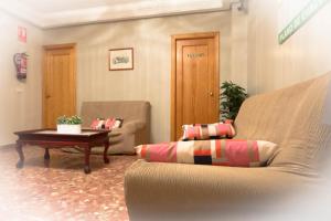 Posezení v ubytování L'Oncle Pere Habitacions