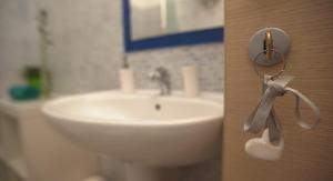 A bathroom at Domus Amica