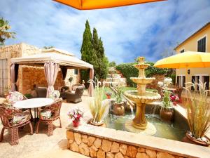 A garden outside Puig de Ros d’Alt