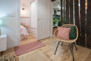 Posezení v ubytování Apartamento Luscofusco