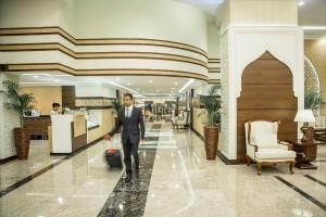 Os clientes hospedados em Ezdan Hotel Doha