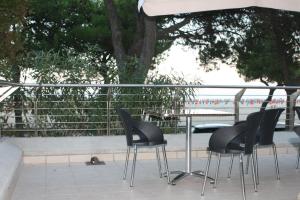 Balkón nebo terasa v ubytování Hotel Ambra