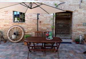 Patio nebo venkovní prostory v ubytování B&B Mik e Ramo