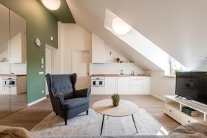 Køkken eller tekøkken på Angel House Vilnius 38A + 3 billeder