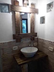A bathroom at Tiny House