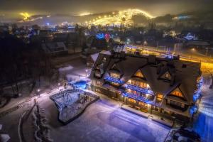 Widok na góry z tego hotelu