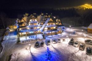 Obiekt Hotel Burkaty zimą
