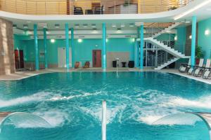 Bazén v ubytování Spa Hotel Garni Löwenstein nebo v jeho okolí
