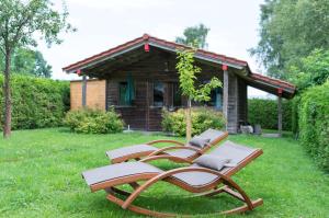 Zahrada ubytování Leonfeldner-Hof