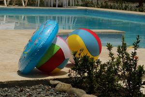 Bazén v ubytování Finca Hotel Guali Santafe nebo v jeho okolí