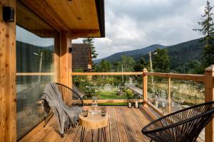 Nespecifikovaný výhled na hory nebo výhled na hory při pohledu z bed and breakfast