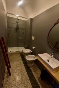 Een badkamer bij Garbassu Rooms&Breakfast