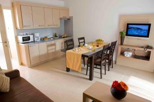 Kuchyň nebo kuchyňský kout v ubytování Apartments Čatež - Terme Čatež