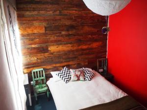 Ένα ή περισσότερα κρεβάτια σε δωμάτιο στο Treehouse Patagonia
